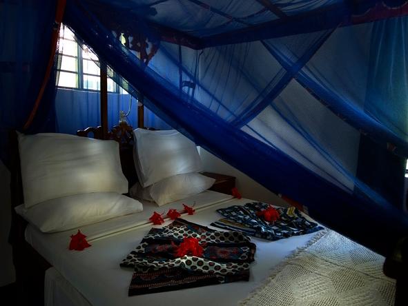 Pongwe Beach Hotel -Bedroom 